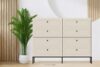 TILA Kremowa komoda na nóżkach kremowy - zdjęcie 2
