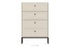 TILA Wysoka kremowa komoda z szufladami kremowy - zdjęcie 3