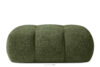 Puf boucle w stylu japandi oliwkowy