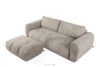 LIRA Sofa trzyosobowa w tkaninie boucle szary szary - zdjęcie 7