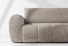 LIRA Sofa trzyosobowa w tkaninie boucle szary szary - zdjęcie 9