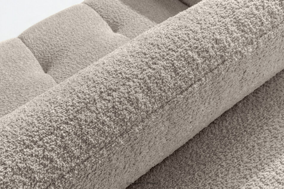 LIRA Sofa trzyosobowa w tkaninie boucle szary szary - zdjęcie 12