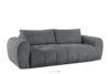 LIRA Sofa boucle w stylu japandi ciemny szary ciemny szary - zdjęcie 3