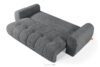LIRA Sofa boucle w stylu japandi ciemny szary ciemny szary - zdjęcie 6