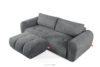 LIRA Sofa boucle w stylu japandi ciemny szary ciemny szary - zdjęcie 8