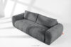 LIRA Sofa boucle w stylu japandi ciemny szary ciemny szary - zdjęcie 20