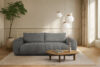 LIRA Sofa boucle w stylu japandi ciemny szary ciemny szary - zdjęcie 22