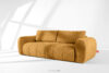 LIRA Sofa boucle w stylu japandi miodowy miodowy - zdjęcie 19