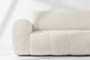 LIRA Sofa trzyosobowa w tkaninie boucle biały biały - zdjęcie 9