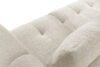 LIRA Sofa trzyosobowa w tkaninie boucle biały biały - zdjęcie 11