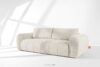 LIRA Sofa trzyosobowa w tkaninie boucle biały biały - zdjęcie 19