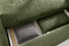 LIRA Sofa boucle w stylu japandi oliwkowy oliwkowy - zdjęcie 17