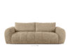 Sofa trzyosobowa w tkaninie boucle beżowy