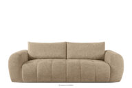 Sofa trzyosobowa w tkaninie boucle beżowy