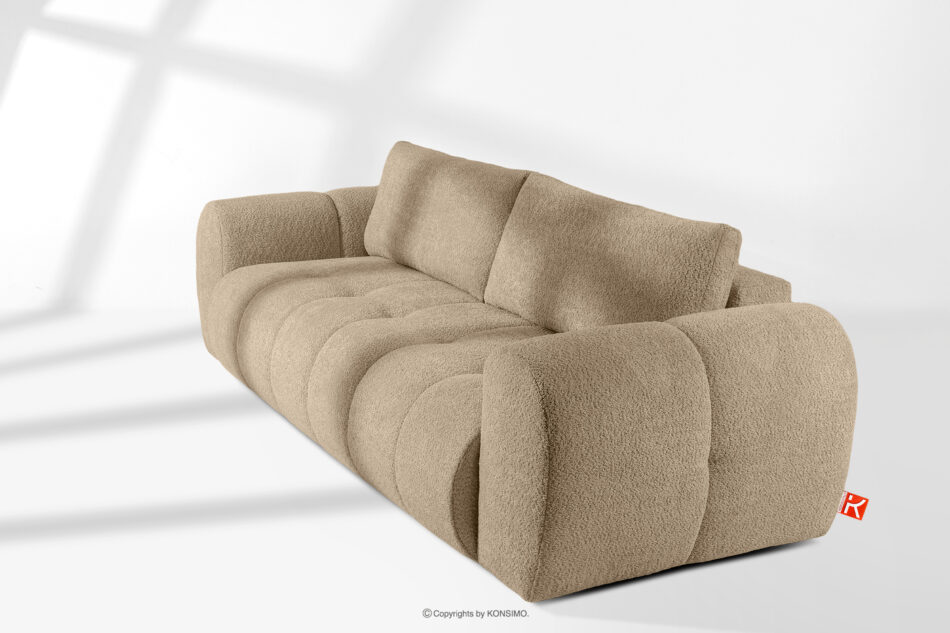 LIRA Sofa trzyosobowa w tkaninie boucle beżowy beżowy - zdjęcie 20