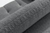 LIRA Narożnik boucle w stylu japandi ciemny szary prawy ciemny szary - zdjęcie 13