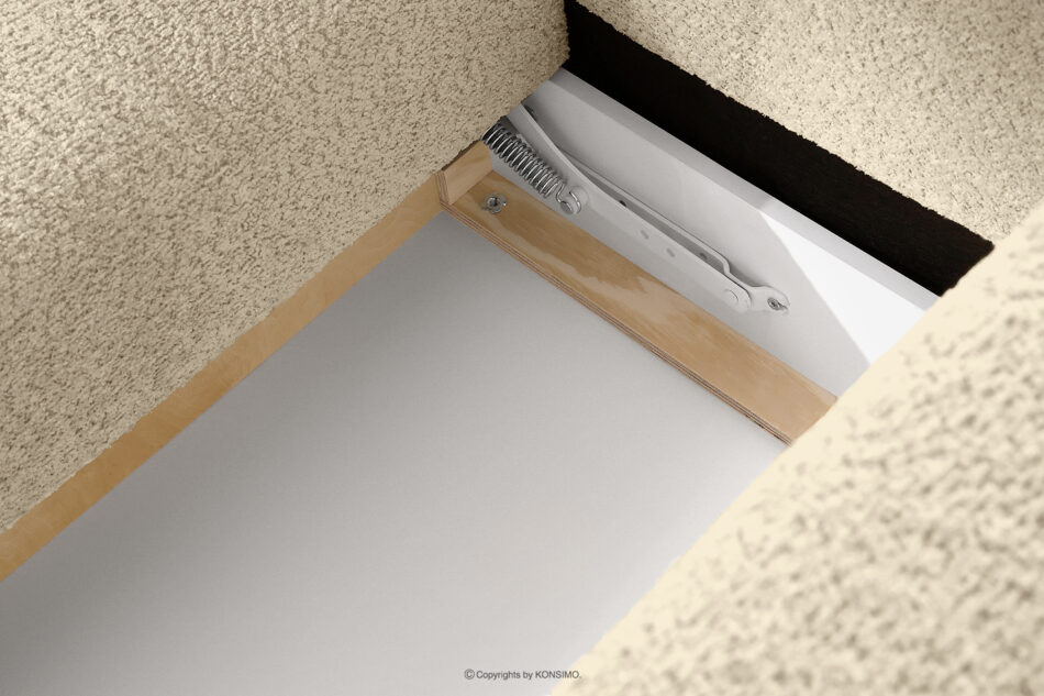 LIRA Narożnik w tkaninie boucle jasny beżowy lewy jasny beżowy - zdjęcie 17