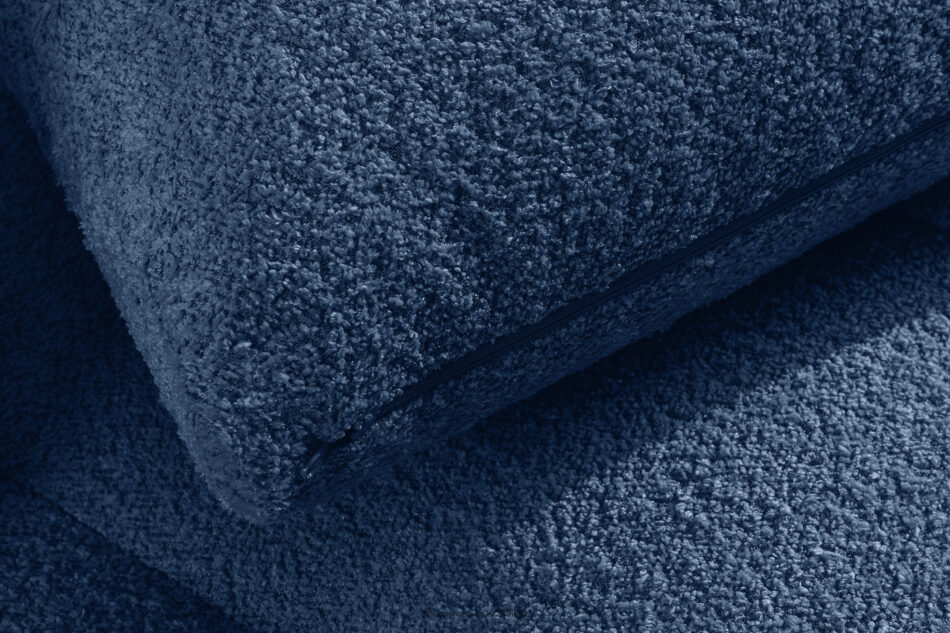 LIRA Narożnik boucle w stylu japandi granatowy lewy granatowy - zdjęcie 14