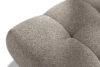 LIRA Sofa i puf w tkaninie boucle szary szary - zdjęcie 23