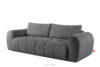 LIRA Sofa i puf boucle ciemny szary ciemny szary - zdjęcie 7