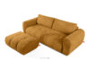 LIRA Sofa i puf boucle miodowy miodowy - zdjęcie 3