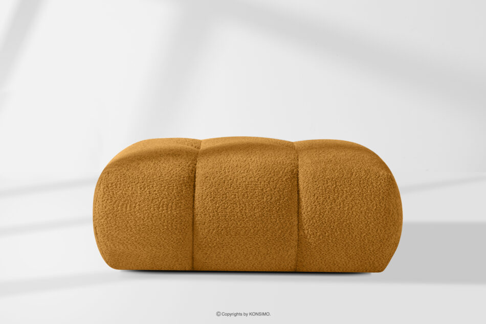 LIRA Sofa i puf boucle miodowy miodowy - zdjęcie 24