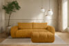 LIRA Sofa i puf boucle miodowy miodowy - zdjęcie 26
