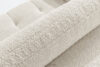 LIRA Sofa i puf w tkaninie boucle biały biały - zdjęcie 14