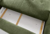 LIRA Sofa i puf boucle oliwkowy oliwkowy - zdjęcie 17