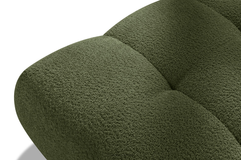 LIRA Sofa i puf boucle oliwkowy oliwkowy - zdjęcie 22