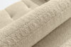 LIRA Sofa i puf w tkaninie boucle jasny beżowy jasny beżowy - zdjęcie 14