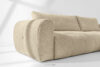 LIRA Sofa i puf w tkaninie boucle jasny beżowy jasny beżowy - zdjęcie 15