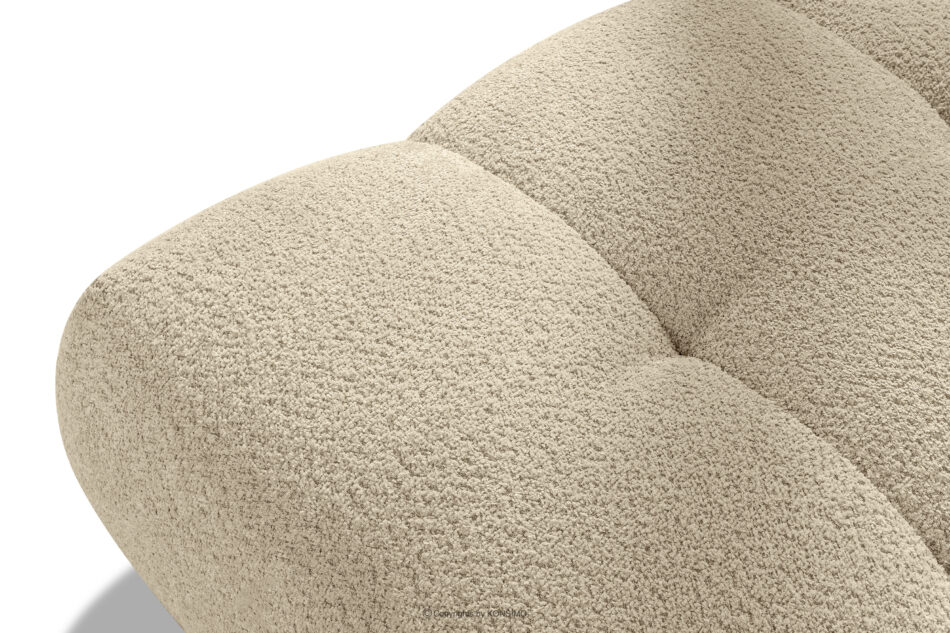 LIRA Sofa i puf w tkaninie boucle jasny beżowy jasny beżowy - zdjęcie 22