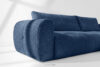 LIRA Sofa i puf boucle granatowy granatowy - zdjęcie 15