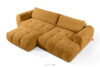 LIRA Narożnik prawy i puf boucle miodowy miodowy - zdjęcie 4