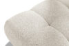 LIRA Narożnik prawy i puf w tkaninie boucle biały biały - zdjęcie 23