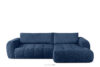 LIRA Narożnik prawy i puf boucle granatowy granatowy - zdjęcie 5