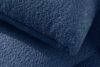 LIRA Narożnik prawy i puf boucle granatowy granatowy - zdjęcie 16