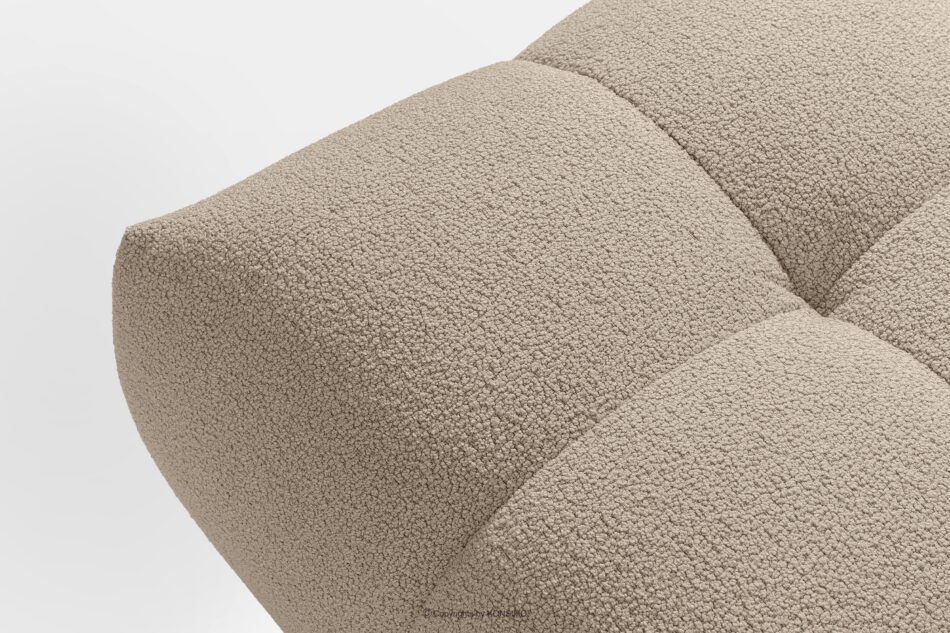 VENA Puf pikowany w stylu nowoczesnym beżowy beżowy - zdjęcie 3