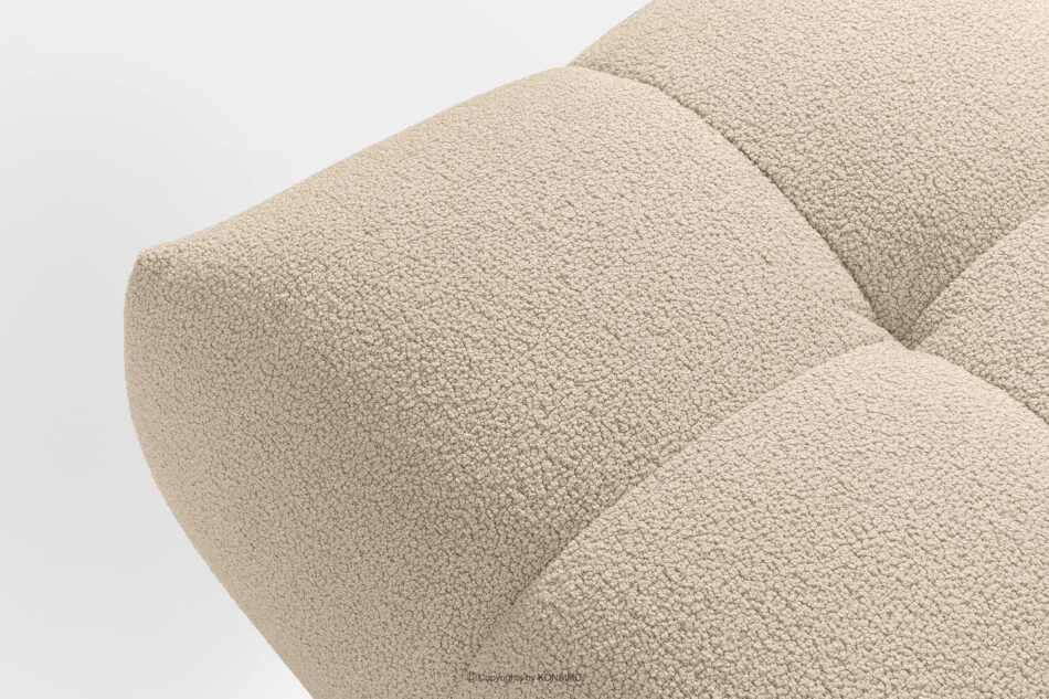 VENA Puf w stylu japandi jasny beżowy jasny beżowy - zdjęcie 3