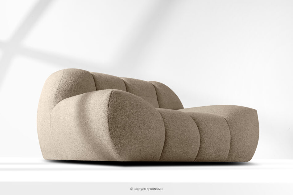 VENA Fotel pikowany w stylu nowoczesnym beżowy beżowy - zdjęcie 11