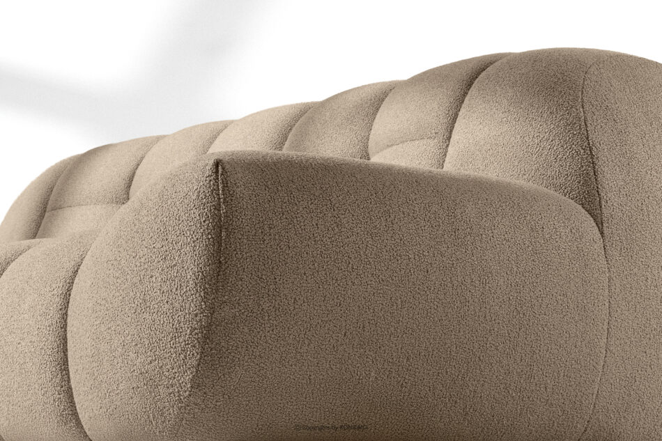VENA Sofa pikowana dwuosobowa w stylu nowoczesnym beżowy beżowy - zdjęcie 7