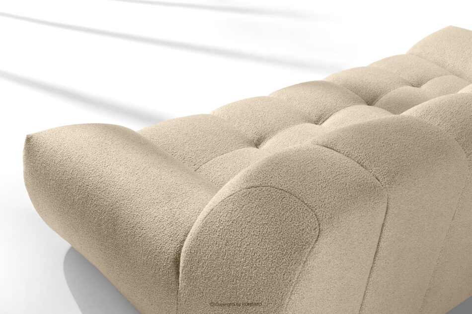 VENA Sofa dwuosobowa w stylu japandi jasny beżowy jasny beżowy - zdjęcie 9