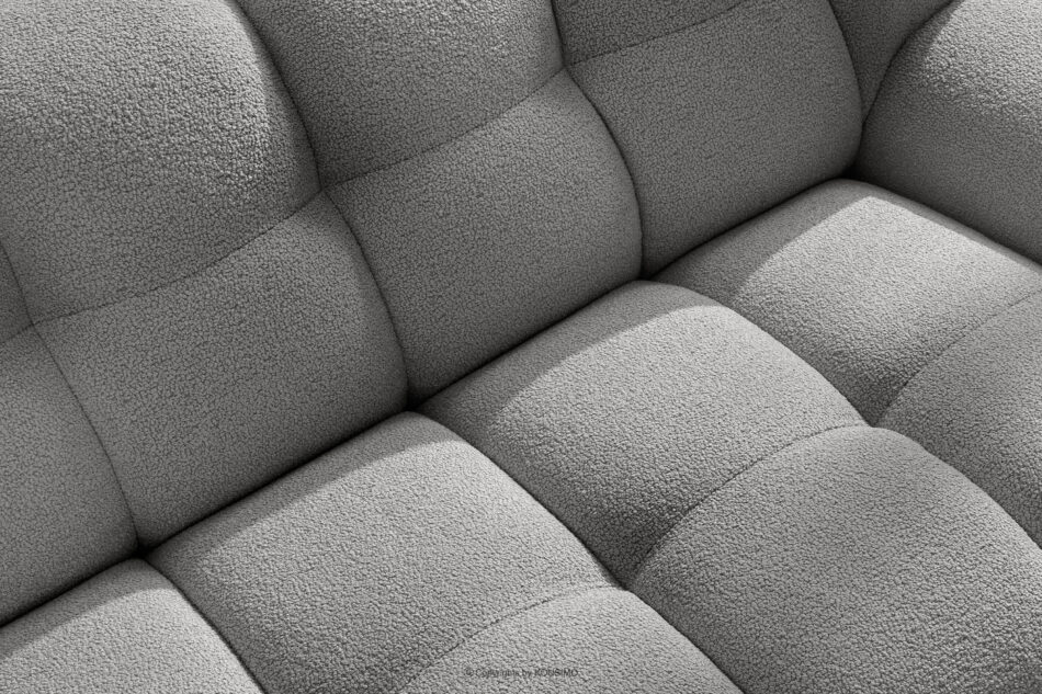 VENA Sofa trzyosobowa dwuosobowa w stylu nowoczesnym jasny szary jasny szary - zdjęcie 6