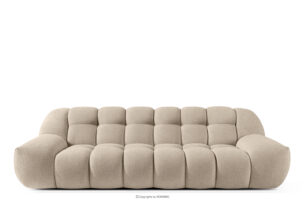 VENA, https://konsimo.pl/kolekcja/vena/ Sofa trzyosobowa dwuosobowa w stylu nowoczesnym beżowy beżowy - zdjęcie