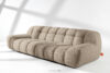 VENA Sofa trzyosobowa dwuosobowa w stylu nowoczesnym beżowy beżowy - zdjęcie 11
