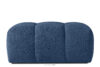 Puf z pikowaniem w stylu japandi boucle granatowy