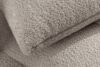 RAVIA Narożnik z pikowaniem w stylu japandi boucle lewy szary szary - zdjęcie 13
