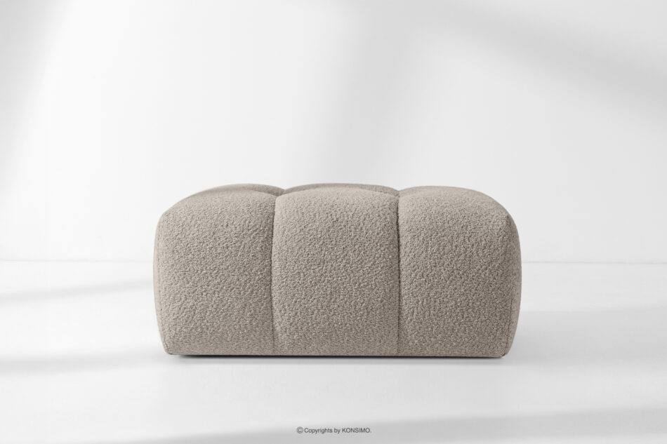 RAVIA Zestaw wypoczynkowy w stylu japandi boucle szary szary - zdjęcie 23