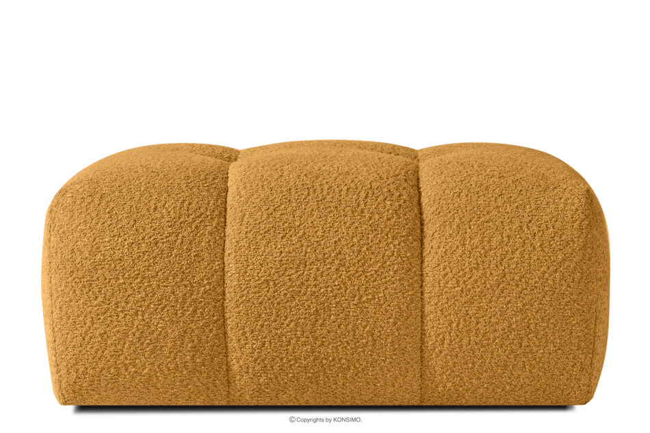 RAVIA Zestaw wypoczynkowy w stylu japandi boucle miodowy miodowy - zdjęcie 17